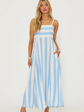 Load image into Gallery viewer, Rianne Dress Iris Stripe