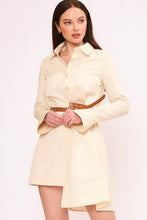 Load image into Gallery viewer, Belted Shirt Dress