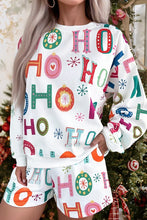 Load image into Gallery viewer, Christmas Santa Graphic 2pcs Lounge Set