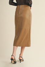 Load image into Gallery viewer, Knot Detail Asymmetric Wrap Skirt