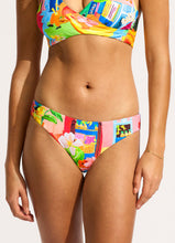 Load image into Gallery viewer, Cuba Hipster Bikini Bottom - Turquoise