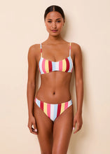 Load image into Gallery viewer, Solid & Striped Rachel Bikini Top Symi Stripe