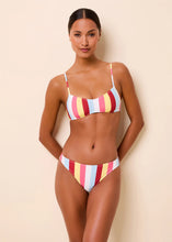 Load image into Gallery viewer, Solid & Striped Rachel Bikini Bottom Symi Stripe
