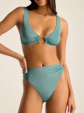 Load image into Gallery viewer, Lolita Bottom - Aqua Metallic