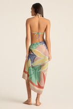 Load image into Gallery viewer, Samara Sarong - Retro Jungle Cotton Cupro