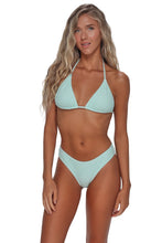 Load image into Gallery viewer, Pacifica Diamond Lurex Tiana Triangle Top
