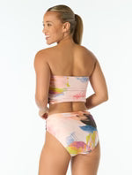 Load image into Gallery viewer, Carmen Marc Valvo Bandeau Draped Bikini Top