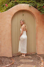 Load image into Gallery viewer, Claudia Crochet Midi Dress | Ivory