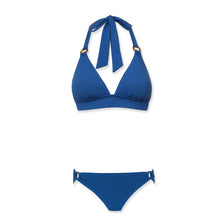 Load image into Gallery viewer, Tortoise Ring Banded Halter Top
