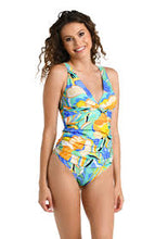 Load image into Gallery viewer, La Blanca Sun In Sicily Twist Front Tankini Top