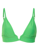 Load image into Gallery viewer, Mojito Green Paradiso Long Line Triangle Bikini Top