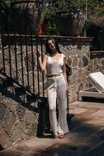 Load image into Gallery viewer, Santorini Knit Crop Tank Top