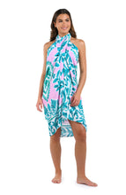 Load image into Gallery viewer, Opulent Palm Pareo Wrap Cover Up