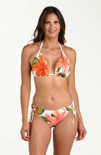 Load image into Gallery viewer, Jungle Blossoms Halter Triangle Top