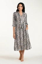 Load image into Gallery viewer, Wild Whispers Button Up Shirt Dress