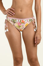 Load image into Gallery viewer, Palm Nouveau Side Tie Hipster Bottom
