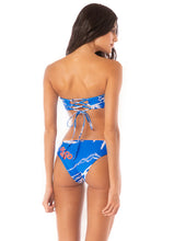 Load image into Gallery viewer, Tropical Paradise Bandee Strapless Bandeau Bikini Top