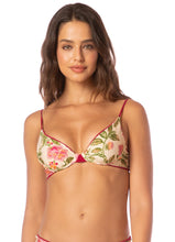 Load image into Gallery viewer, Bom Bom Pink Dainty Unmolded Underwire Bikini Top