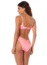 Load image into Gallery viewer, Orchid Pink Splendour Regular Rise Thin Side Bikini Bottom
