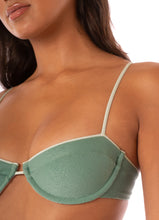 Load image into Gallery viewer, Shamrock Green Jupiter Bikini Top