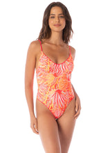 Load image into Gallery viewer, Coral Crush Celine Underwire One Piece