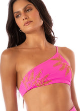 Load image into Gallery viewer, Caramel Sun Stormy One Shoulder Bikini Top