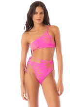 Load image into Gallery viewer, Caramel Sun Orion High Rise Cut Out Bikini Bottom