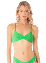 Load image into Gallery viewer, Parakeet Green Temis Classic Bralette Bikini Top
