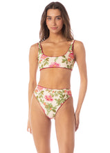 Load image into Gallery viewer, Bom Bom Pink Rebel Sporty Bralette Bikini Top