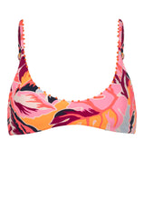 Load image into Gallery viewer, Coral Leafy Liberties Classic Bralette Bikini Top