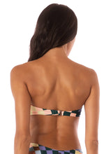 Load image into Gallery viewer, Chess Amalie Strapless Bandeau Bikini Top
