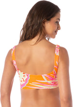 Load image into Gallery viewer, Jungle Groove Dazzle Lace Up Bralette Bikini Top