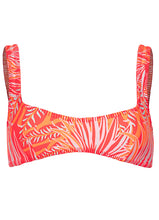 Load image into Gallery viewer, Coral Foliage Sunquest Classic Bralette Bikini Top