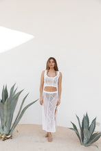 Load image into Gallery viewer, Santorini Knit Crop Tank Top