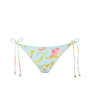 Load image into Gallery viewer, Petal Embroidered Lettuce Edge Tie Side Bottom