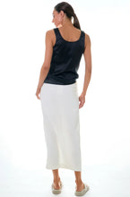 Load image into Gallery viewer, Mid-Wasited Front Slit Maxi Skirt