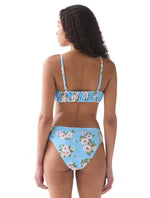 Load image into Gallery viewer, Kate Spade New York Underwire Shirred Bikini Top