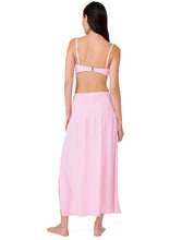 Load image into Gallery viewer, Shirred Long Cover Up Skirt