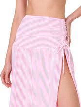 Load image into Gallery viewer, Shirred Long Cover Up Skirt