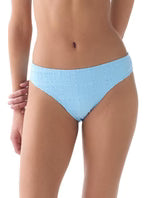 Load image into Gallery viewer, Kate Spade New York High Cut Textured Bikini Bottom