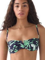 Load image into Gallery viewer, Kate Spade New York Ruched Underwire Bikini Top