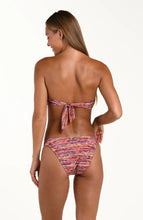 Load image into Gallery viewer, Shimmer Ripple Twist Bandeau Bikini Top