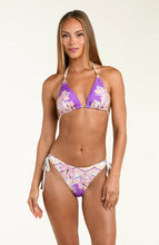 Load image into Gallery viewer, Lilac Cascade Halter Triangle Top