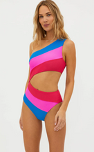 Load image into Gallery viewer, Joyce One Piece Orchid Colorblock