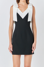 Load image into Gallery viewer, Color Block Mini Dress