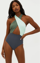 Load image into Gallery viewer, Jessica One Piece Palm Paradise Colorblock