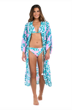 Load image into Gallery viewer, Opulent Front Tie Kimono