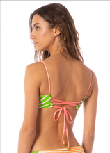 Load image into Gallery viewer, Sunrise Colada Victor V Wire Bralette Bikini Top