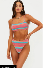 Load image into Gallery viewer, Kelsey Top Strawberry Ice Chevron