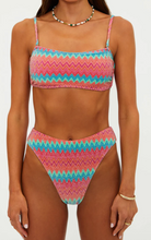 Load image into Gallery viewer, Kelsey Top Strawberry Ice Chevron